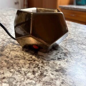 Geometric Scentsy Midnight Copper Element Warmer